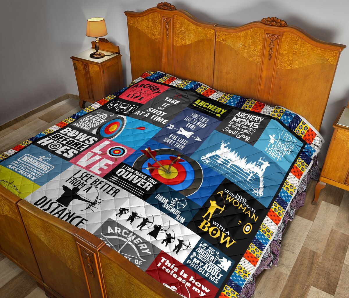 Archery Before Hoes Quilt Blanket Dhc1312807Dd