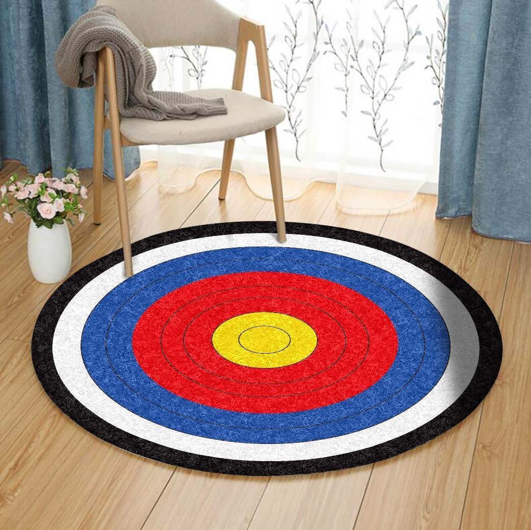 Archery Round Carpet