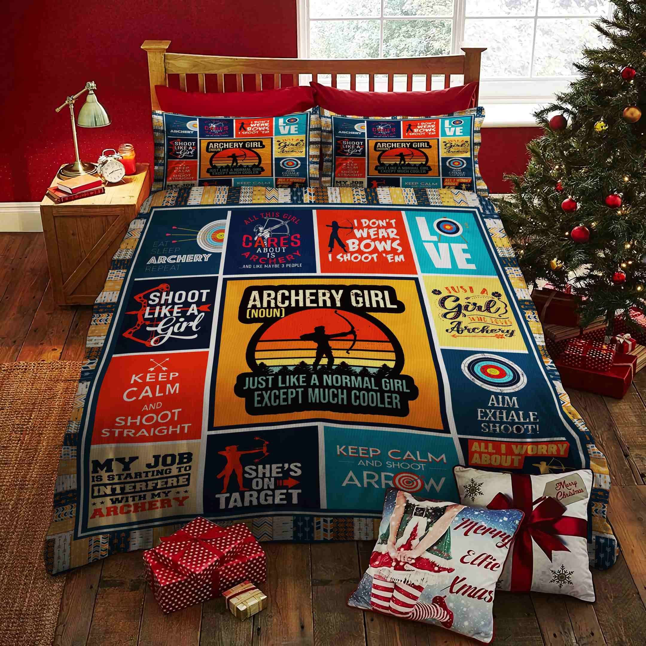 Archery Girl Bedding Set