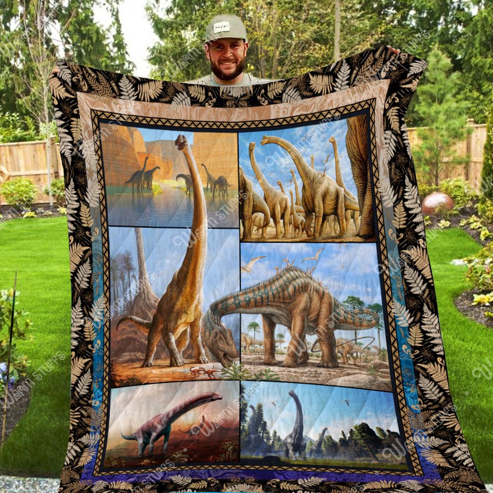 Argentinosaurus Dinosaur Quilt Blanket Lh Dhc1312130Dd