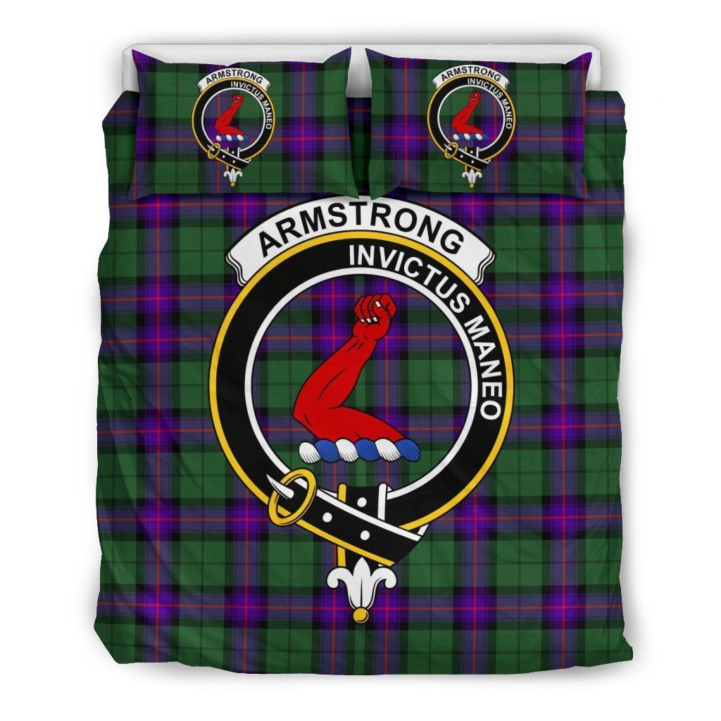 Armstrong Clan Badge Tartan Bedding Set