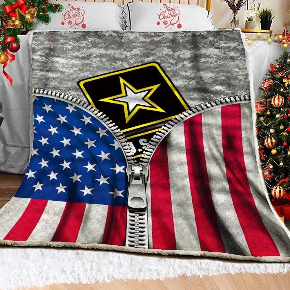 Army Fleece Blanket