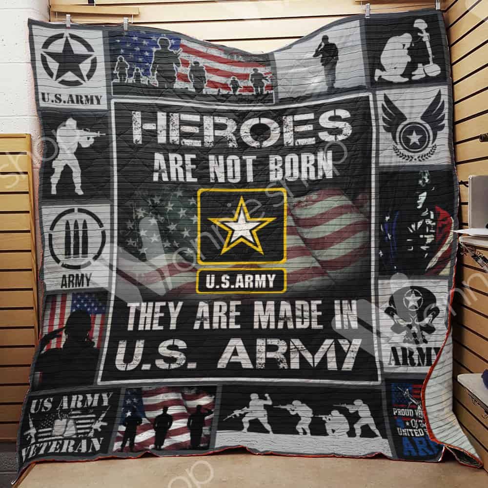 Army Veteran Quilt Blanket DHC1102115TD