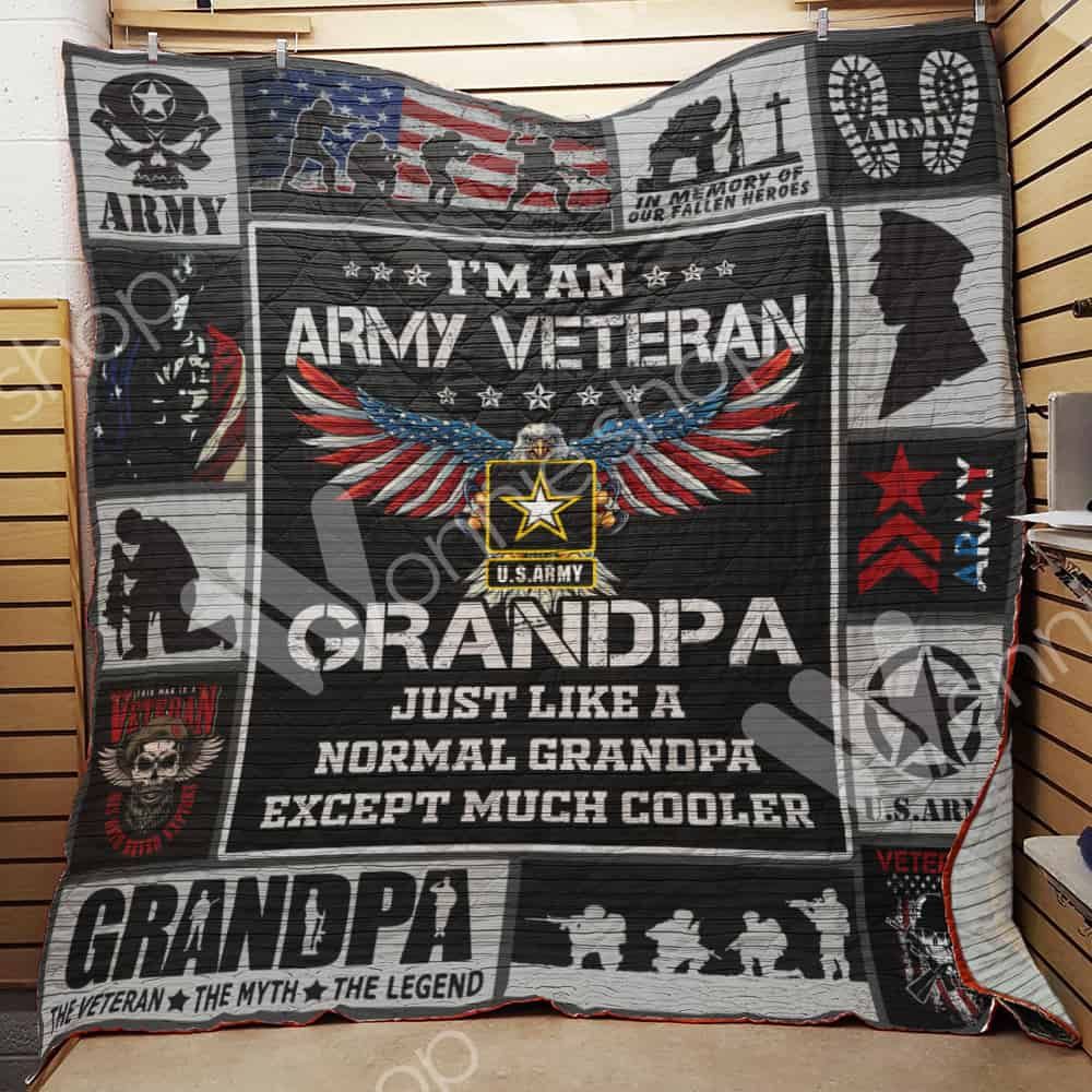 Army Veteran Quilt Blanket DHC1102122TD