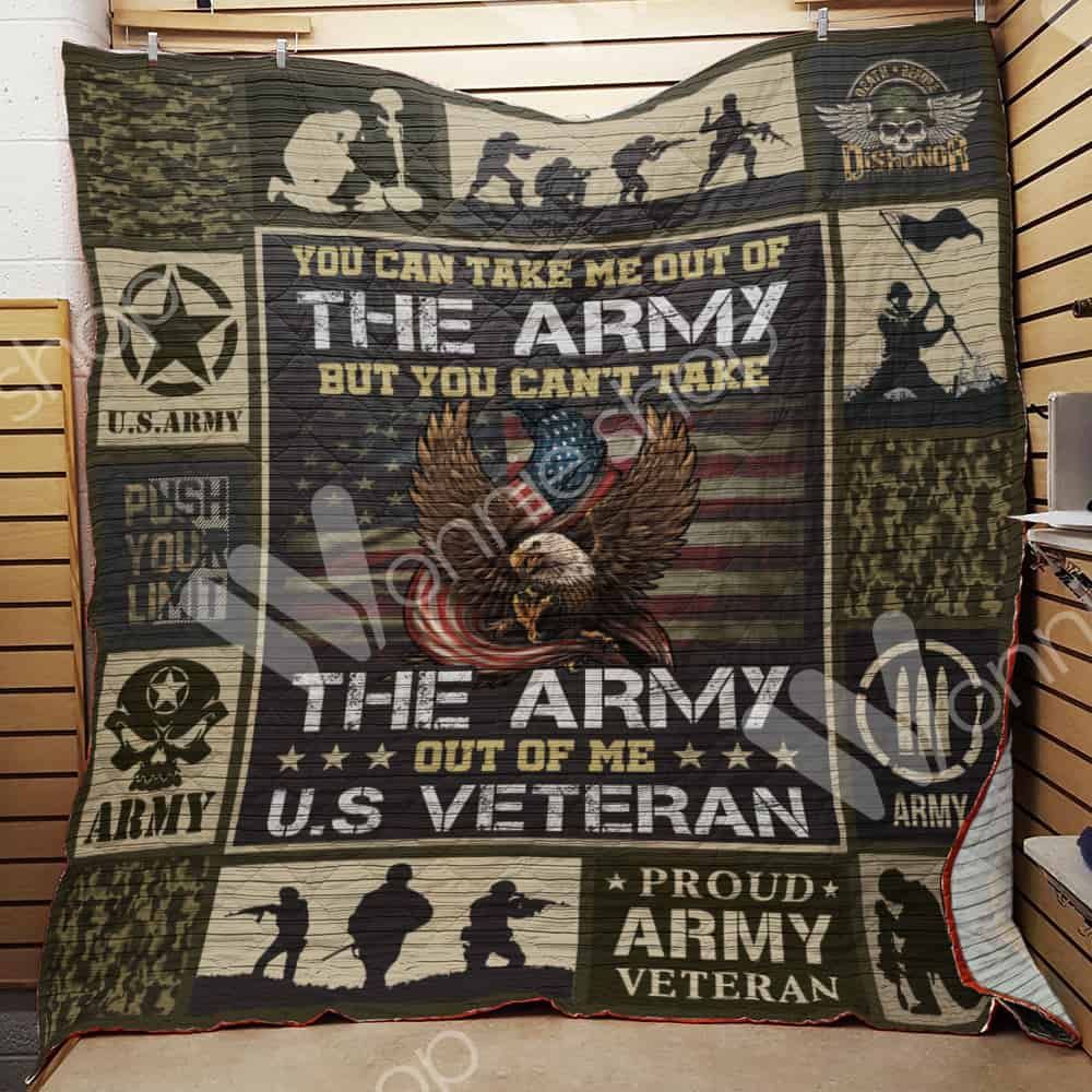 Army Veteran Quilt Blanket DHC1102127TD
