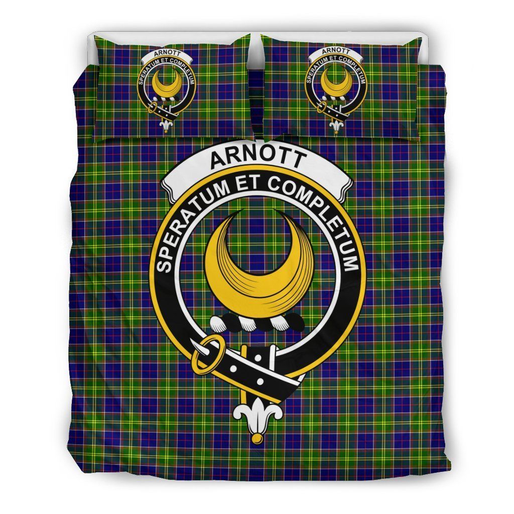 Arnott Clan Badge Tartan Bedding Set