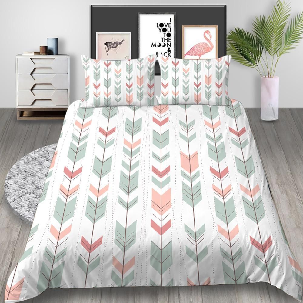 Arrow  Geometric Simple Fresh Printed Bedding Set