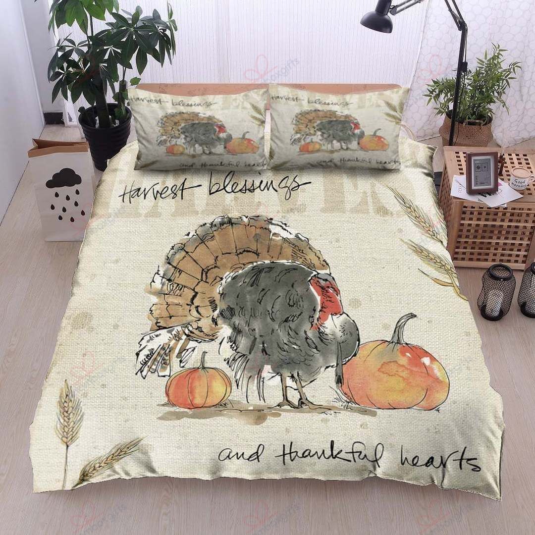 Art Turkey Printed Bedding Set