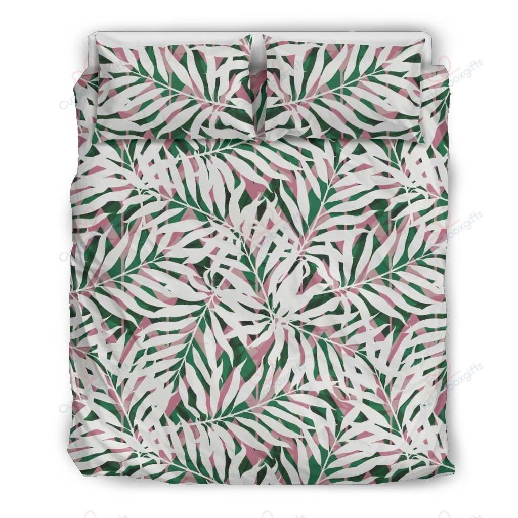 Artsy Palm Leaves Bedding Set