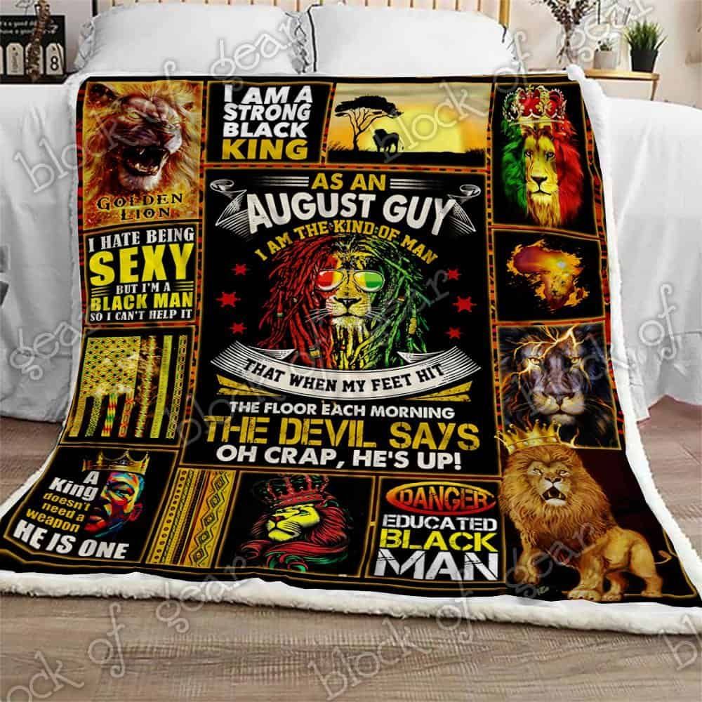 As An August Guy Fleece Blanket