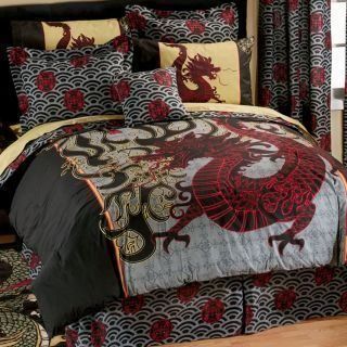 Asian Dragon Bedding Set