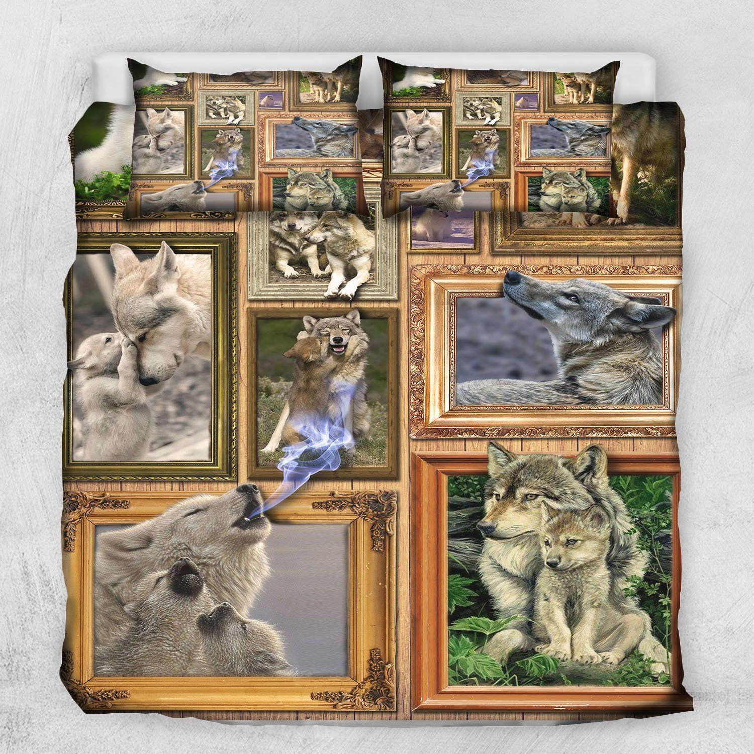 Astonishing Wolf Bedding Set