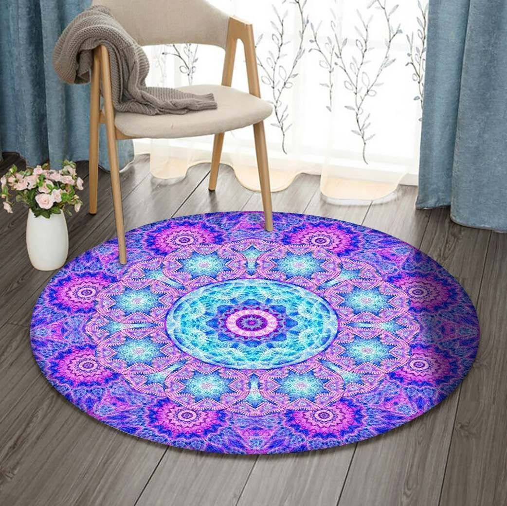 Astral Shield Round Carpet