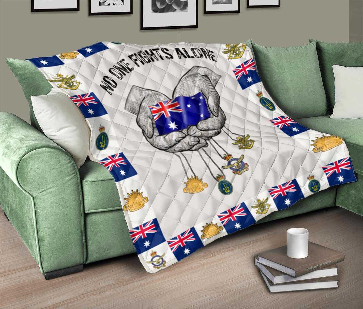 Astralian Veterans Quilt Blanket Dhc03011033Dd