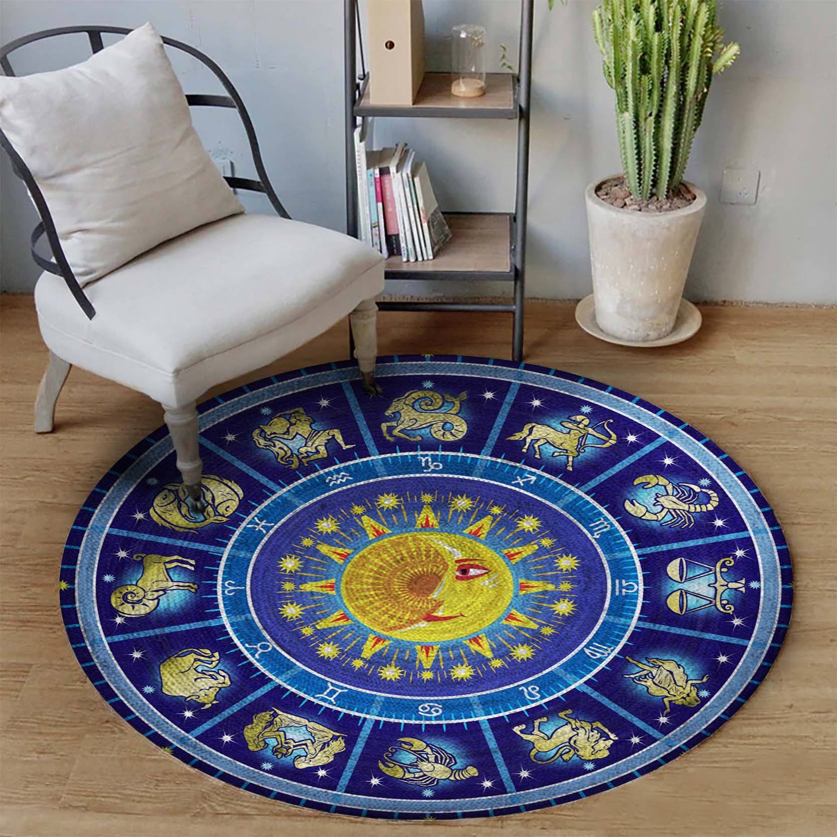 Astrology Round Carpet