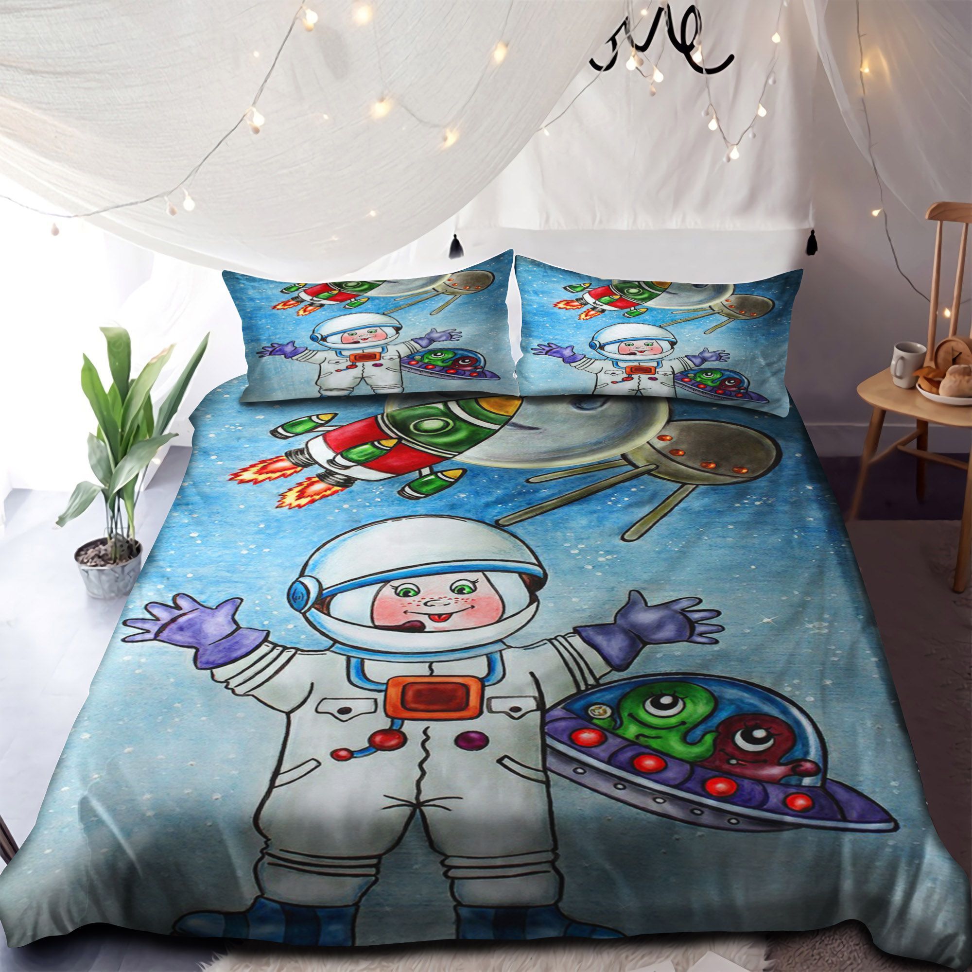 Astronaut Baby Bedding Set