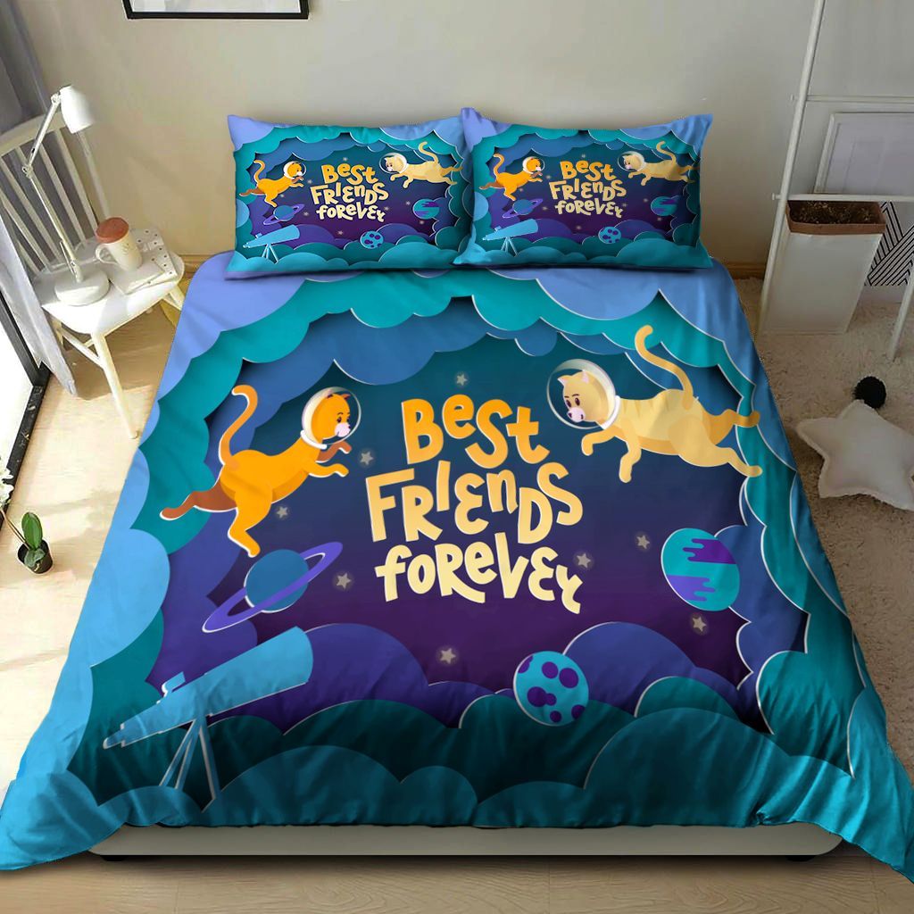 Astronaut Cat Bedding Set
