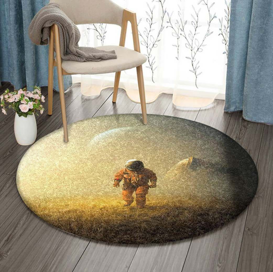 Astronaut Round Carpet