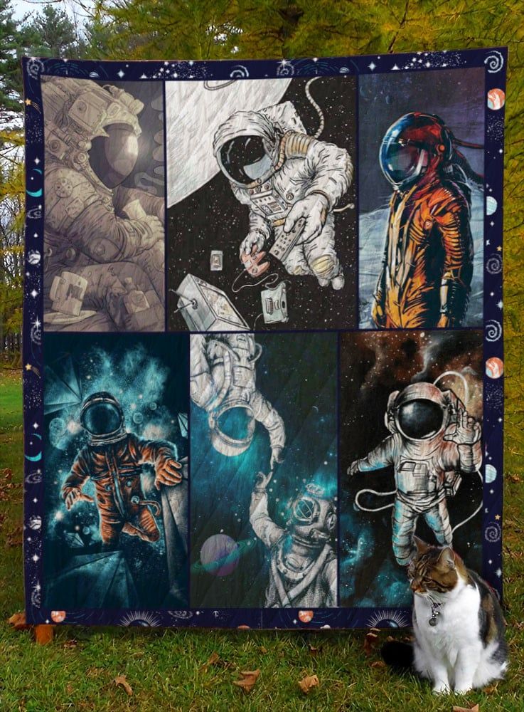 Astronaut Quilt Blanket DHC13123064VT