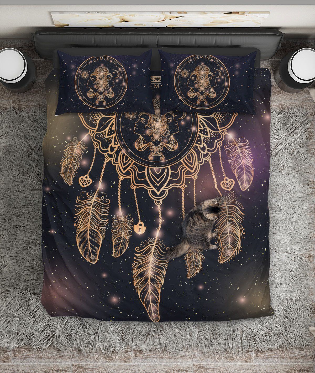 Astute Gemini In Dreamcatcher Bedding Set