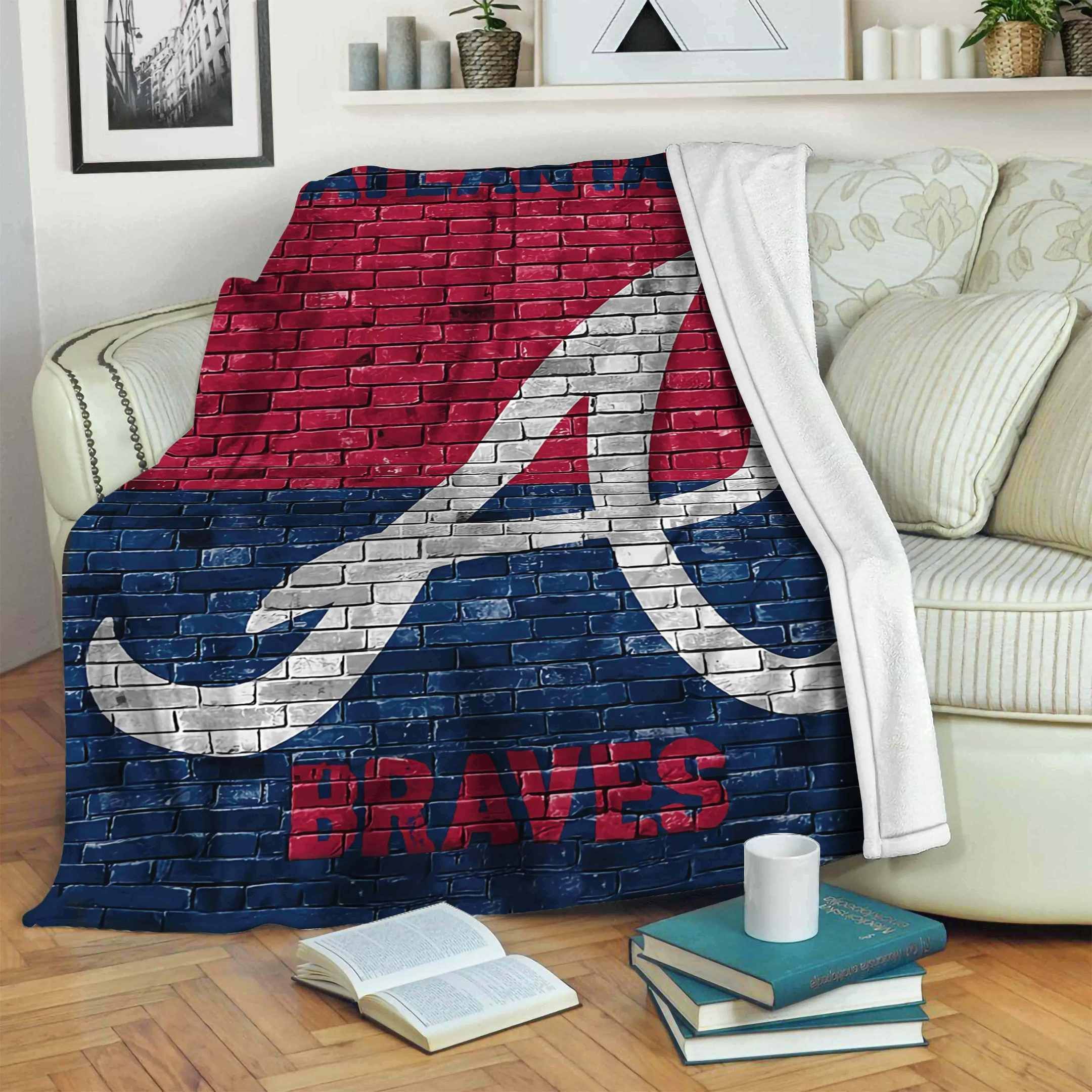 ATBR Sherpa Fleece Blanket Sleepy