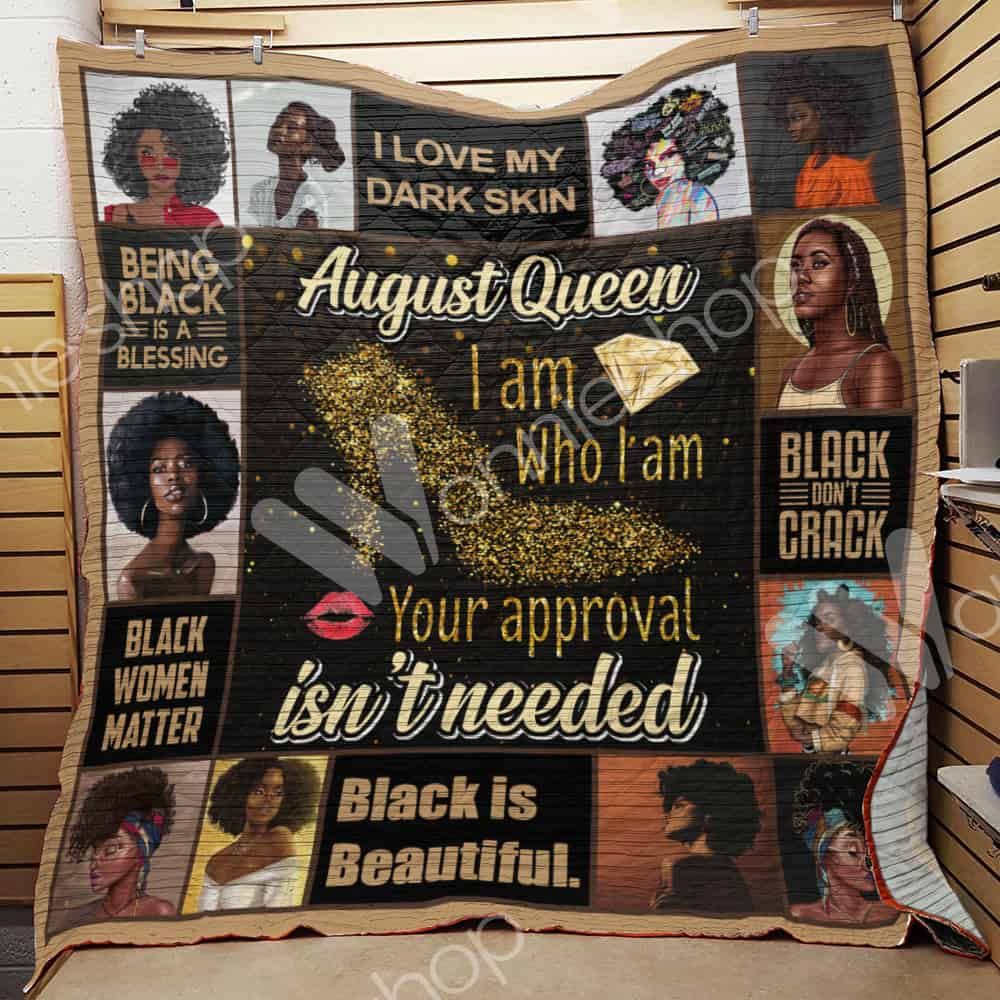 August Black Women Quilt Blanket DHC03021159TD