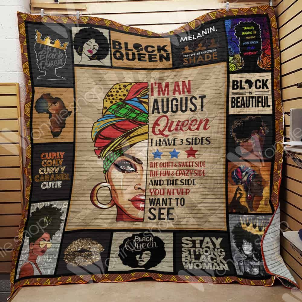 August Black Women Quilt Blanket DHC03021167TD