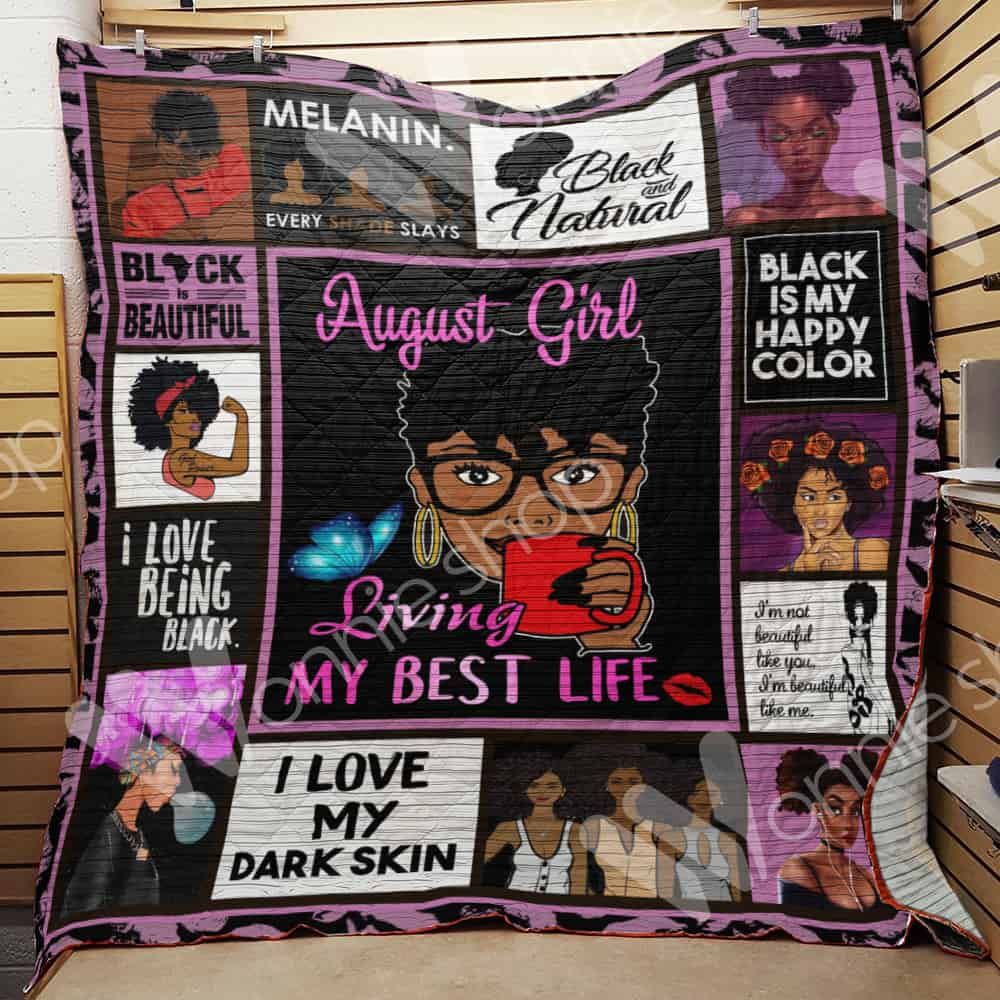August Black Women Quilt Blanket DHC03021253TD