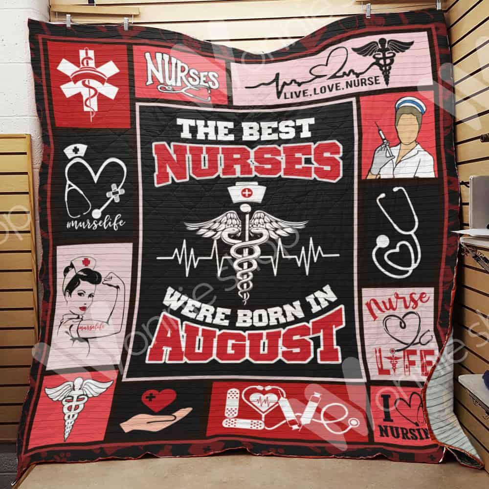 August Nurse Quilt Blanket DHC03021126TD