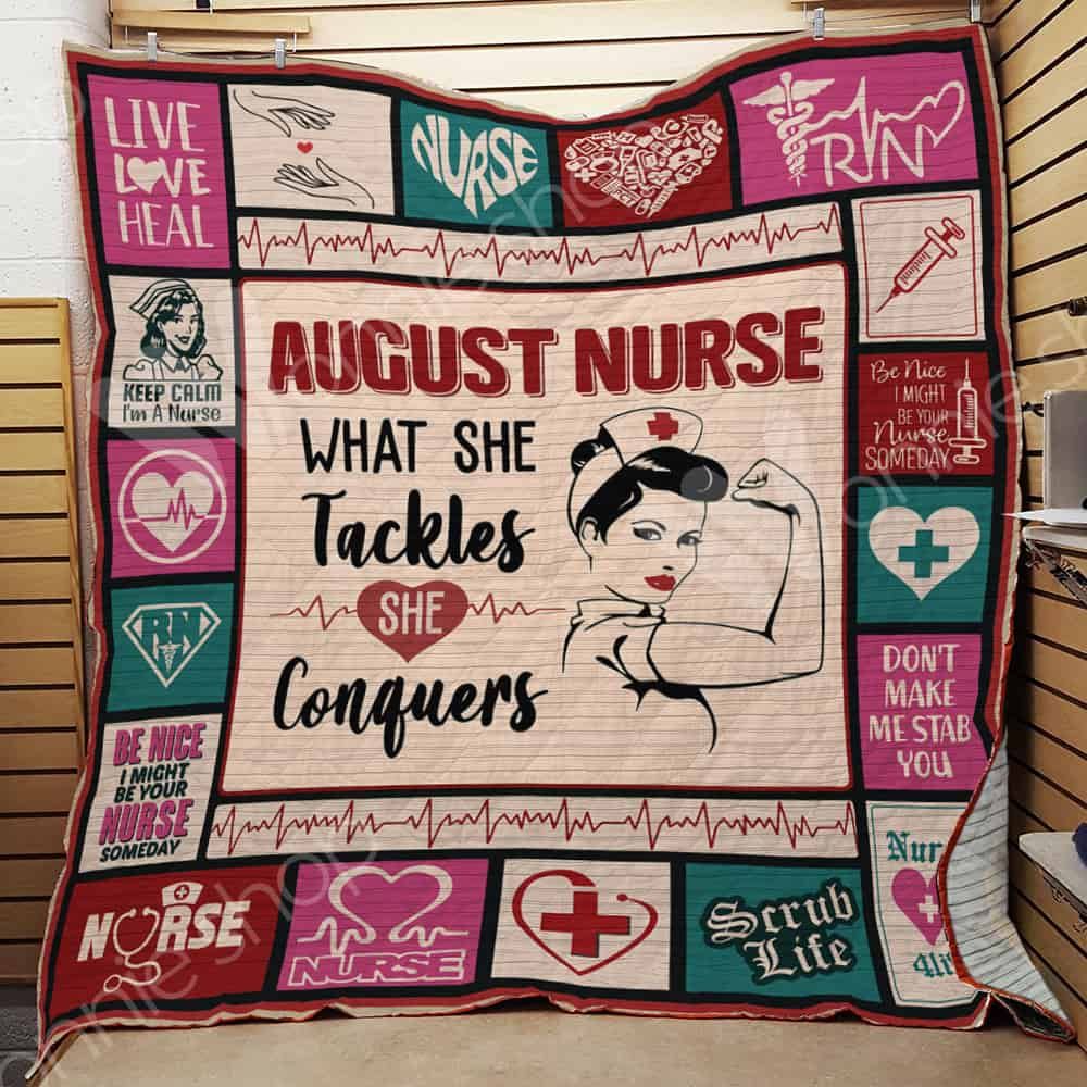 August Nurse Quilt Blanket DHC03021148TD