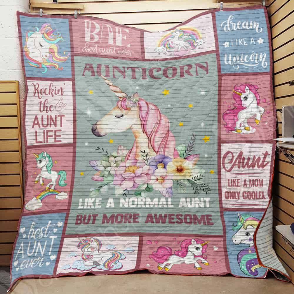 Aunt Unicorn Quilt Blanket DHC0302541TD