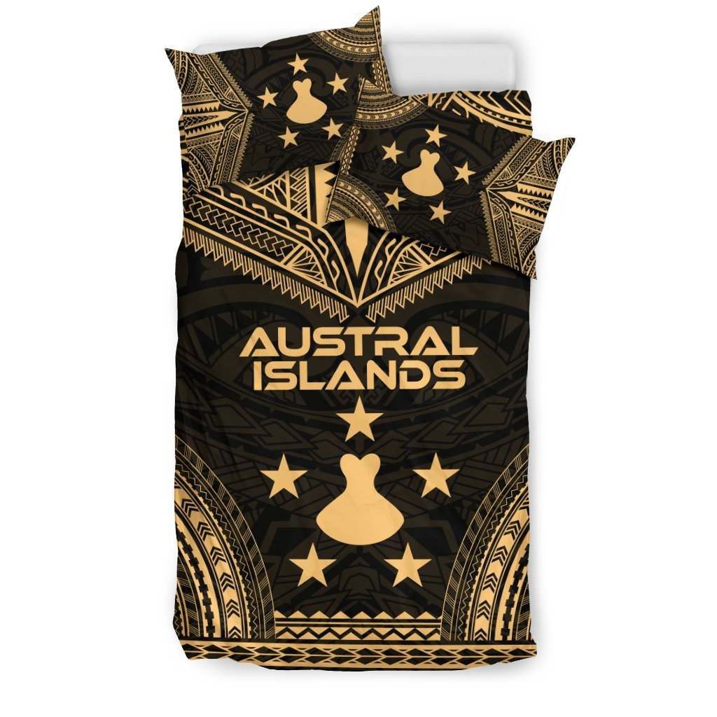 Austral Islands Polynesian Chief Bedding Set