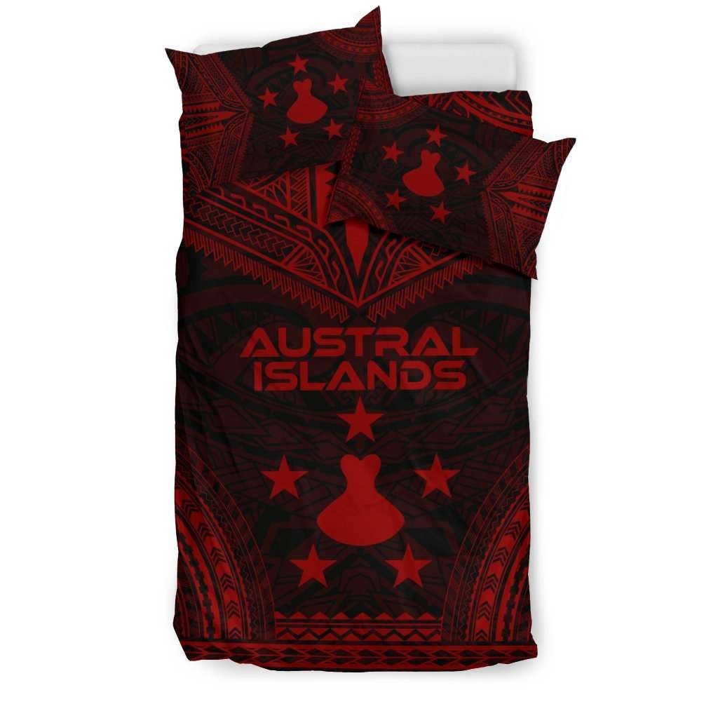 Austral Islands Polynesian Chief Bedding Set