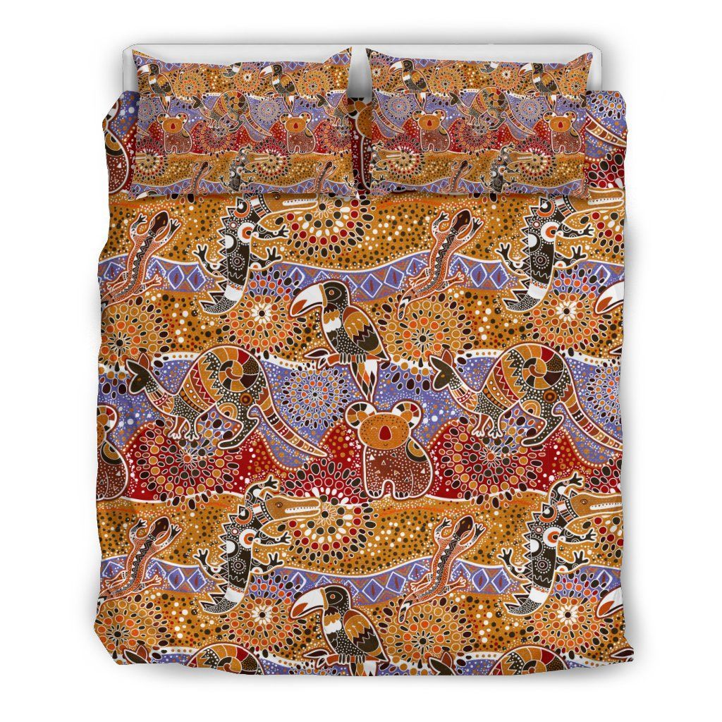 Australia Bohemian Duvet Cover Set Animals