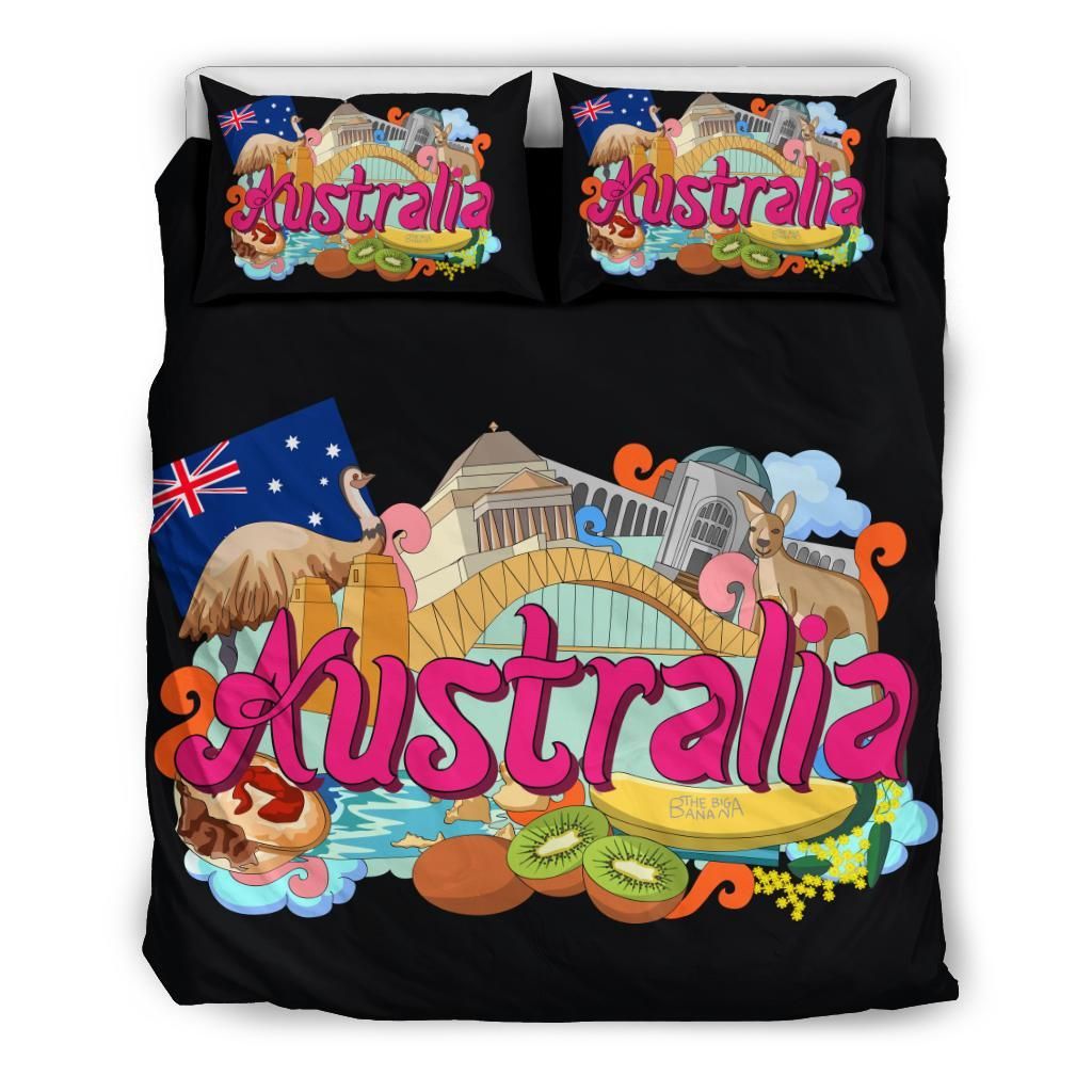 Australia Duvet Cover Set Architecture And Culture