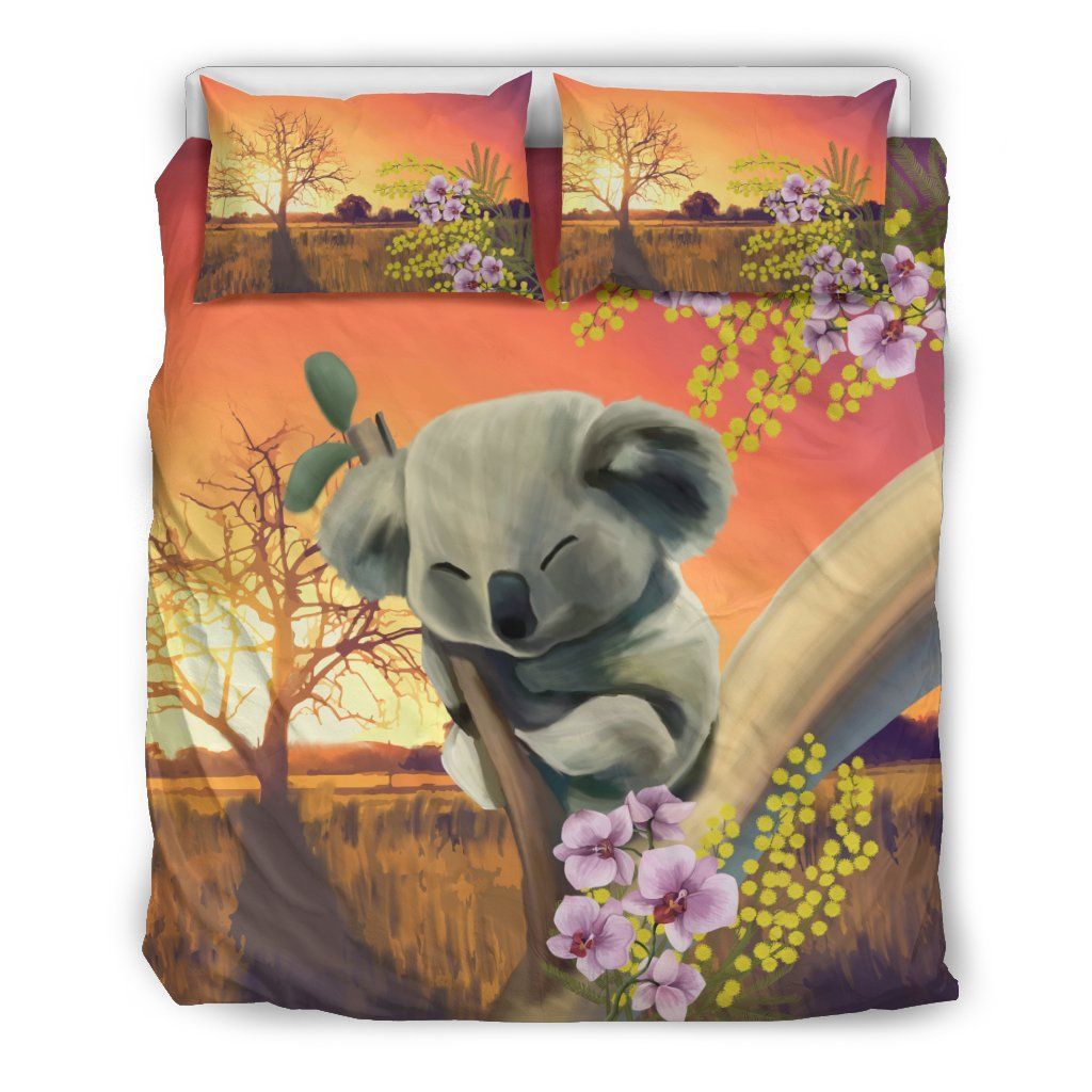 Australia Koala Duvet Cover Set Koala Sleep3