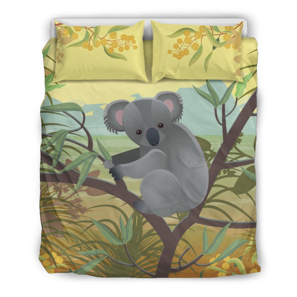 Australia Koala Duvet Cover Set Mimosa