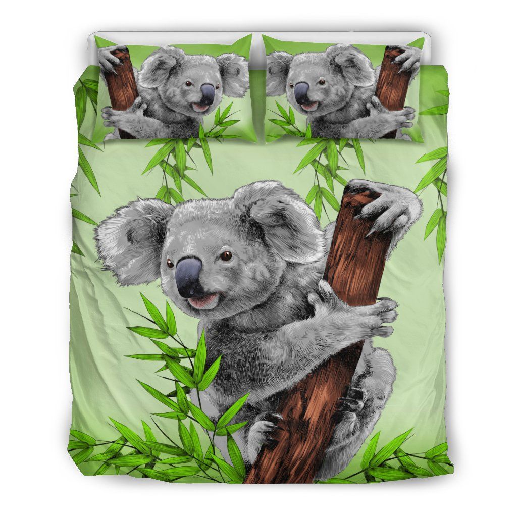 Australia Koala Duvet Cover Set On The Tree