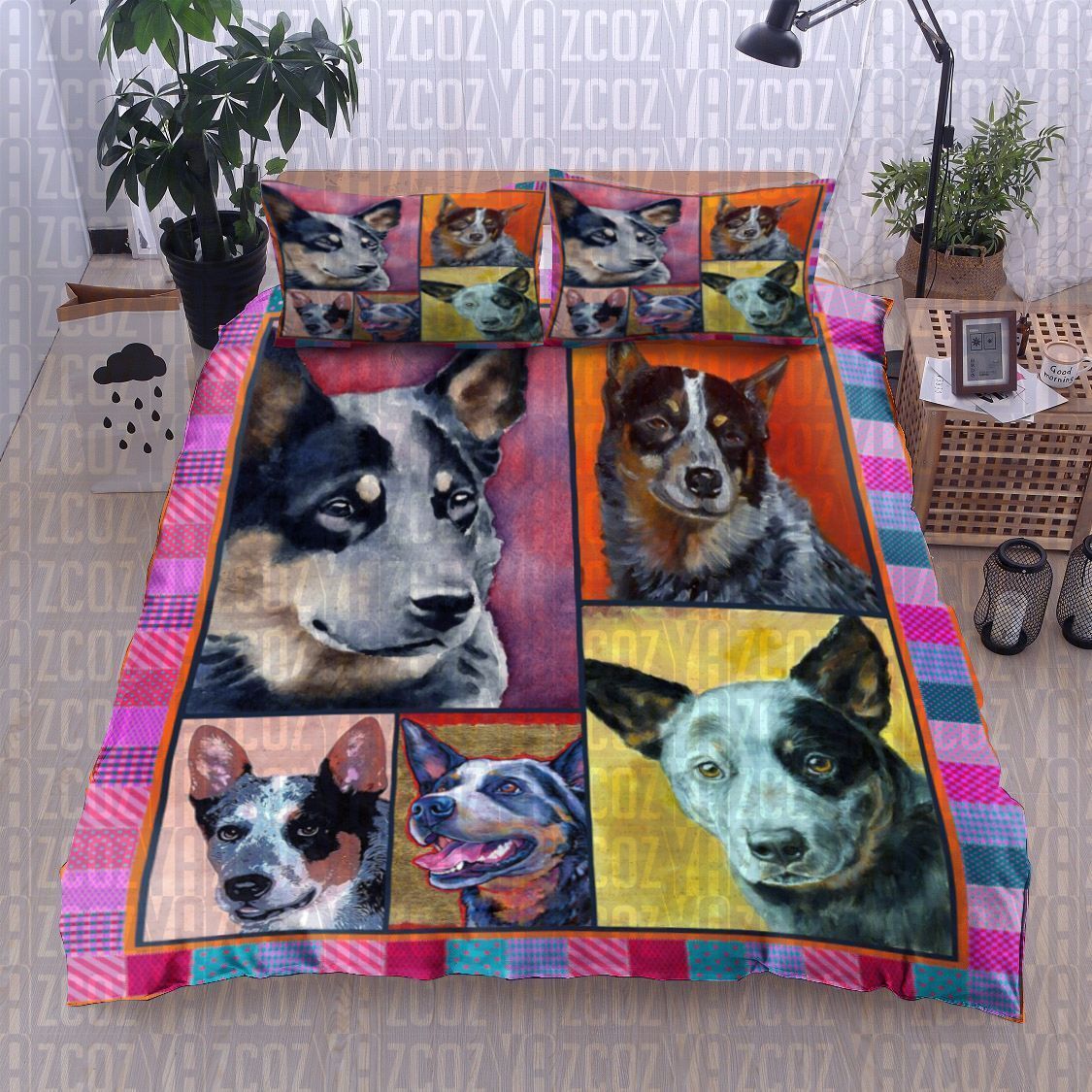 Australian Cattle Dog Bedding Set