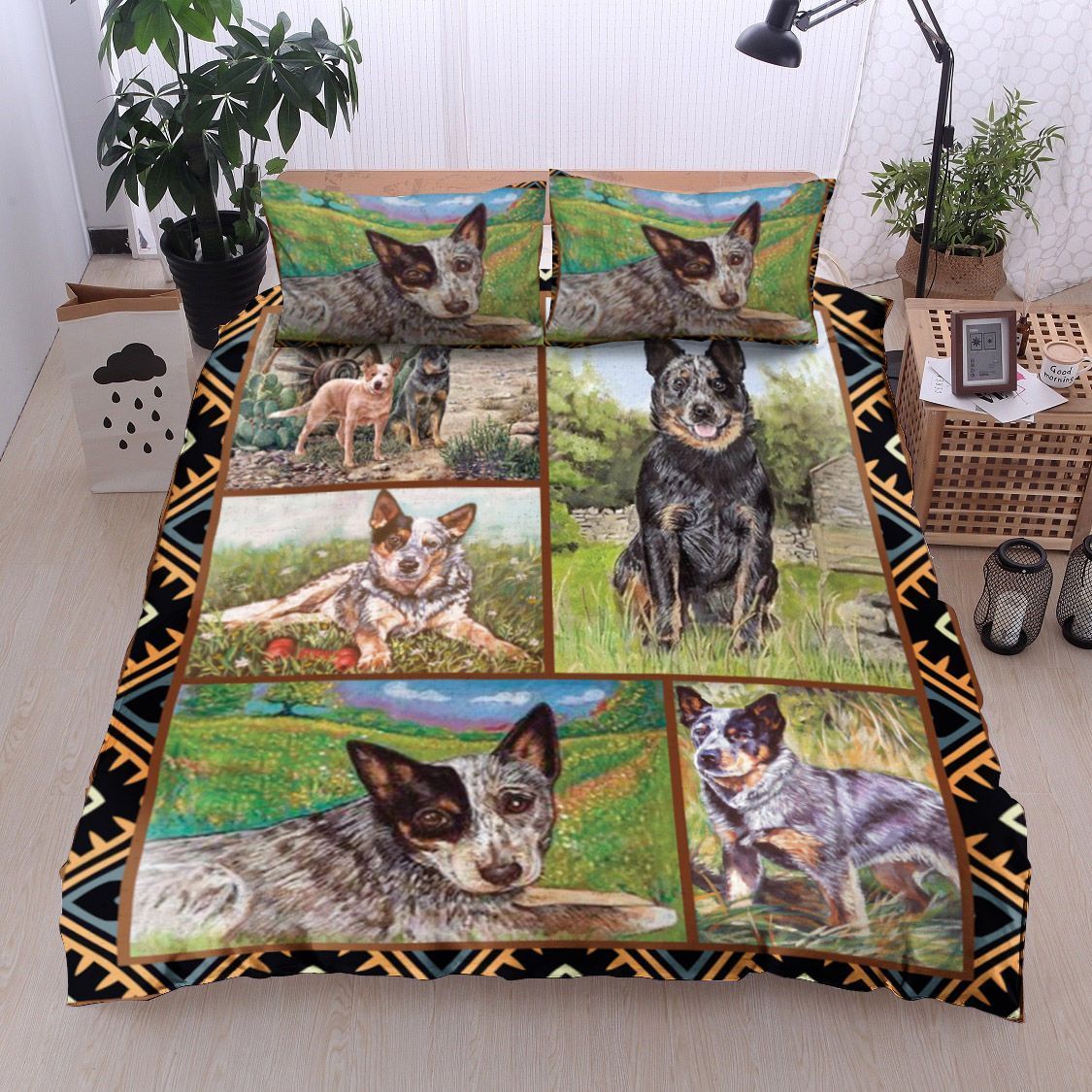 Australian Cattle Dog Bedding Set