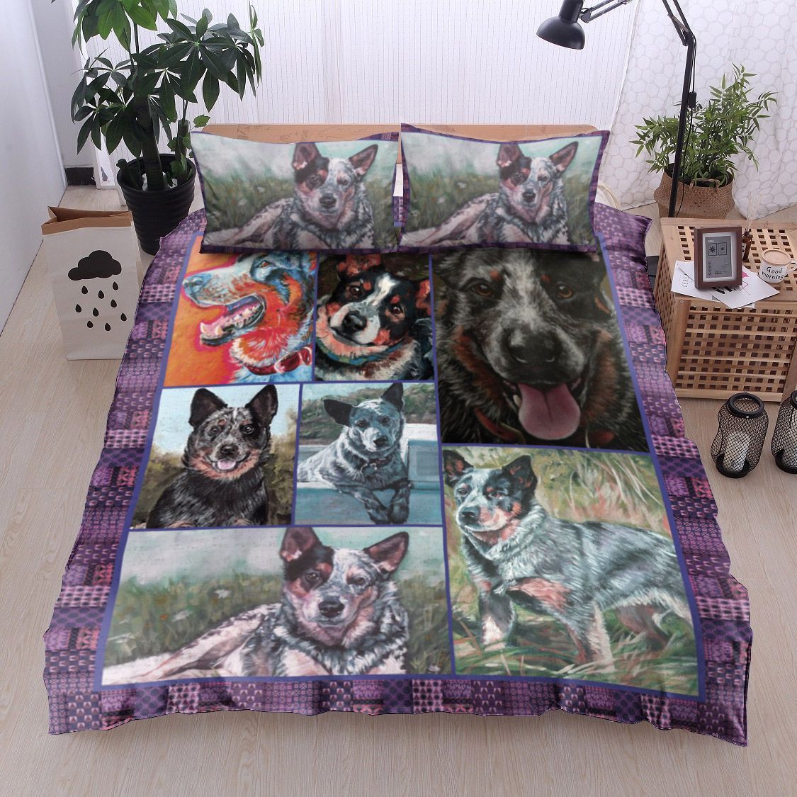 Australian Cattle Dog Bedding Set