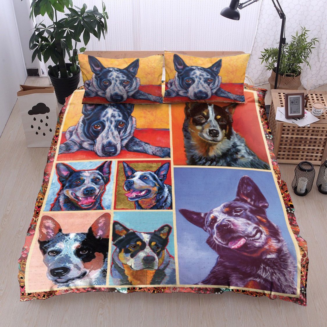 Australian Cattle Dog Bedding Set