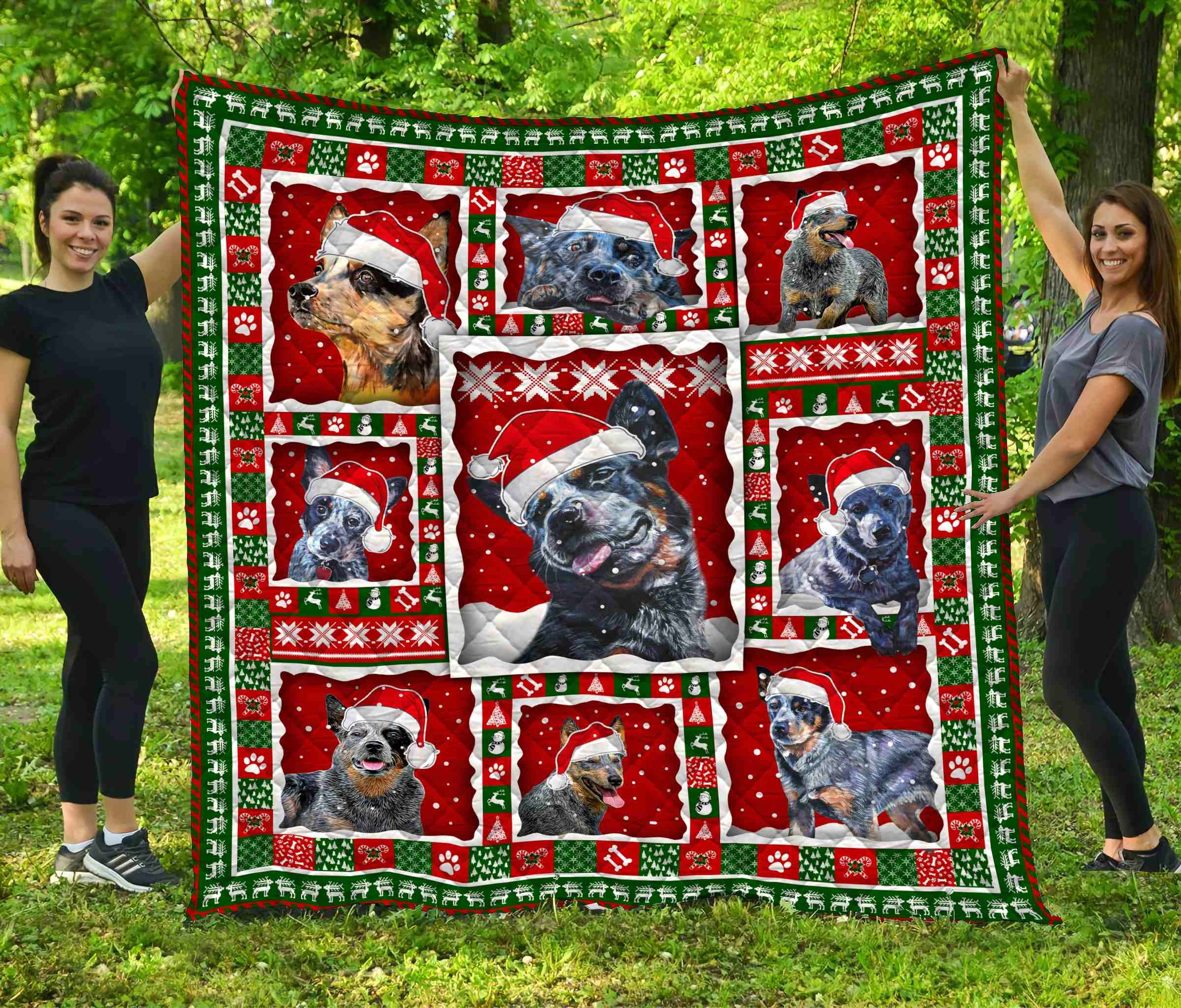 Australian Cattle Dog Quilt Blanket DHC291130VT