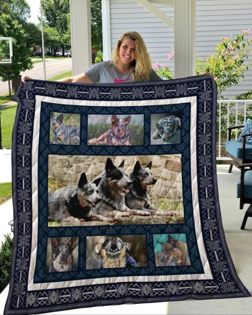 Australian Cattle Dog Quilt Blanket DHC2911410VT