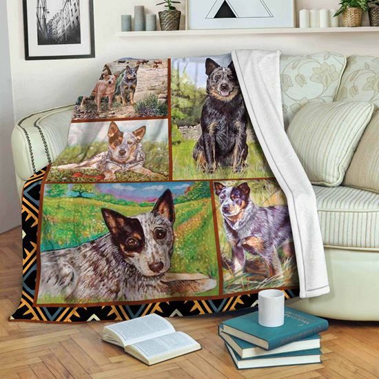 Australian Cattle Fleece Blanket
