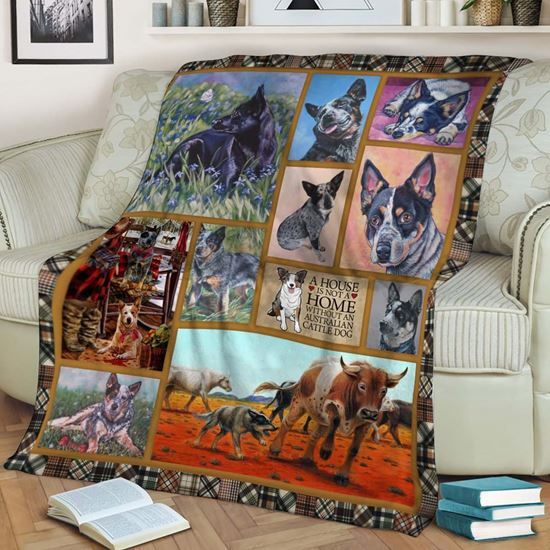 Australian Cattle Fleece Blanket