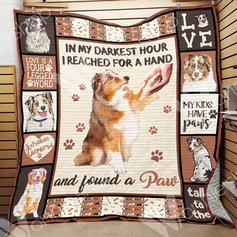 Australian Shepherd Dog Blanket LNT1012049 Quilt Blanket