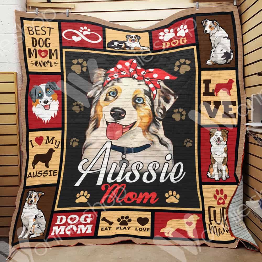 Australian Shepherd Dog Blanket LNT1012051 Quilt Blanket