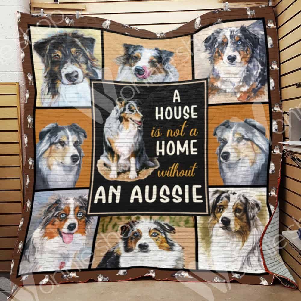 Australian Shepherd Dog Blanket LNT1512007 Quilt Blanket