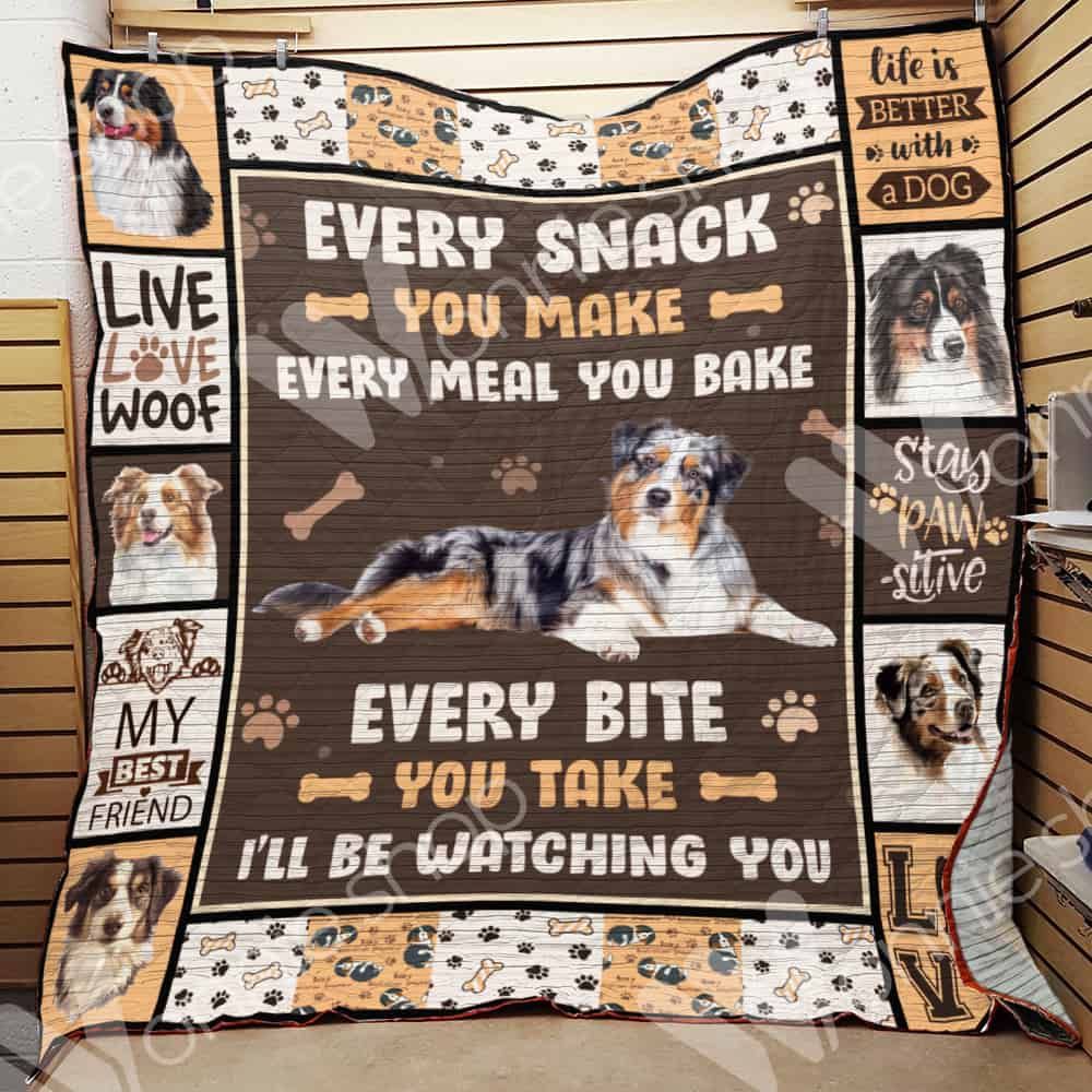 Australian Shepherd Dog Blanket LNT1512026 Quilt Blanket
